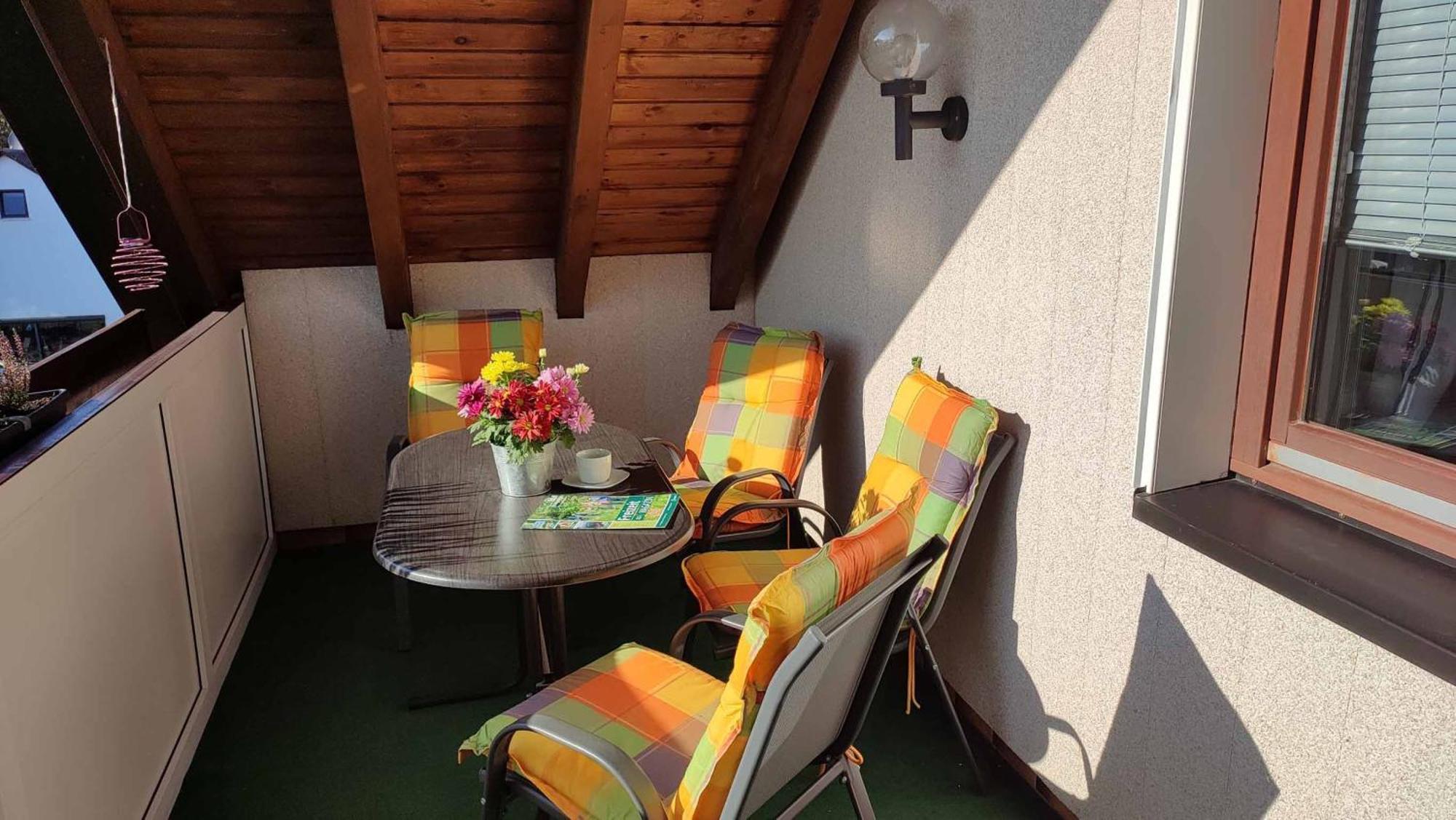 Ferienwohnung Hammerwaldblick Im Dachgeschoss เซลบ์ ภายนอก รูปภาพ